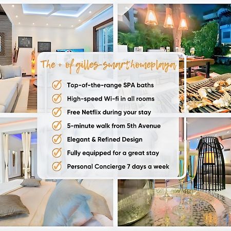 Luxury Duplex -4 Pers- 2Mn Beach&5Th Av, Pool, Gym Playa del Carmen Eksteriør bilde