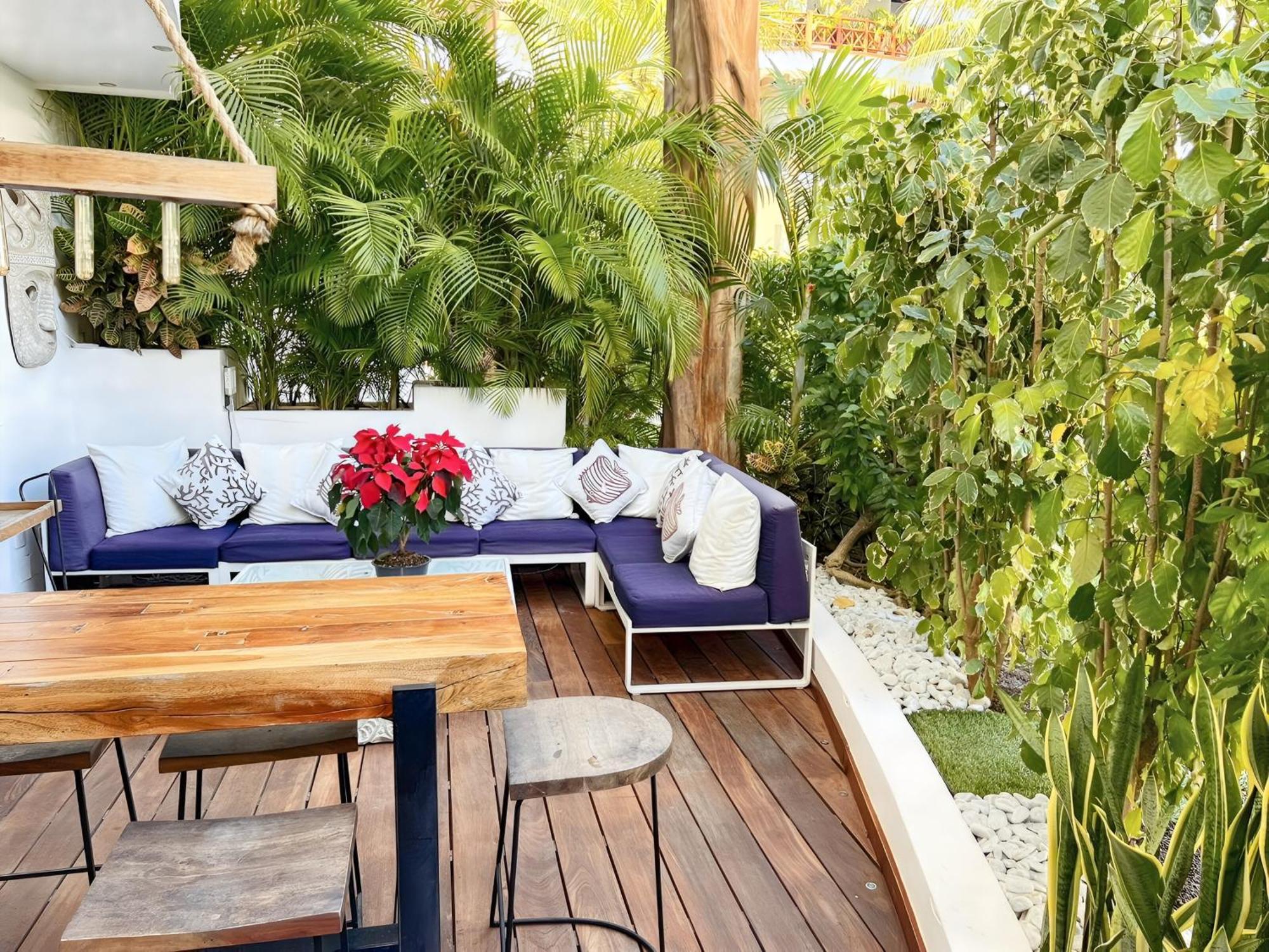 Luxury Duplex -4 Pers- 2Mn Beach&5Th Av, Pool, Gym Playa del Carmen Eksteriør bilde