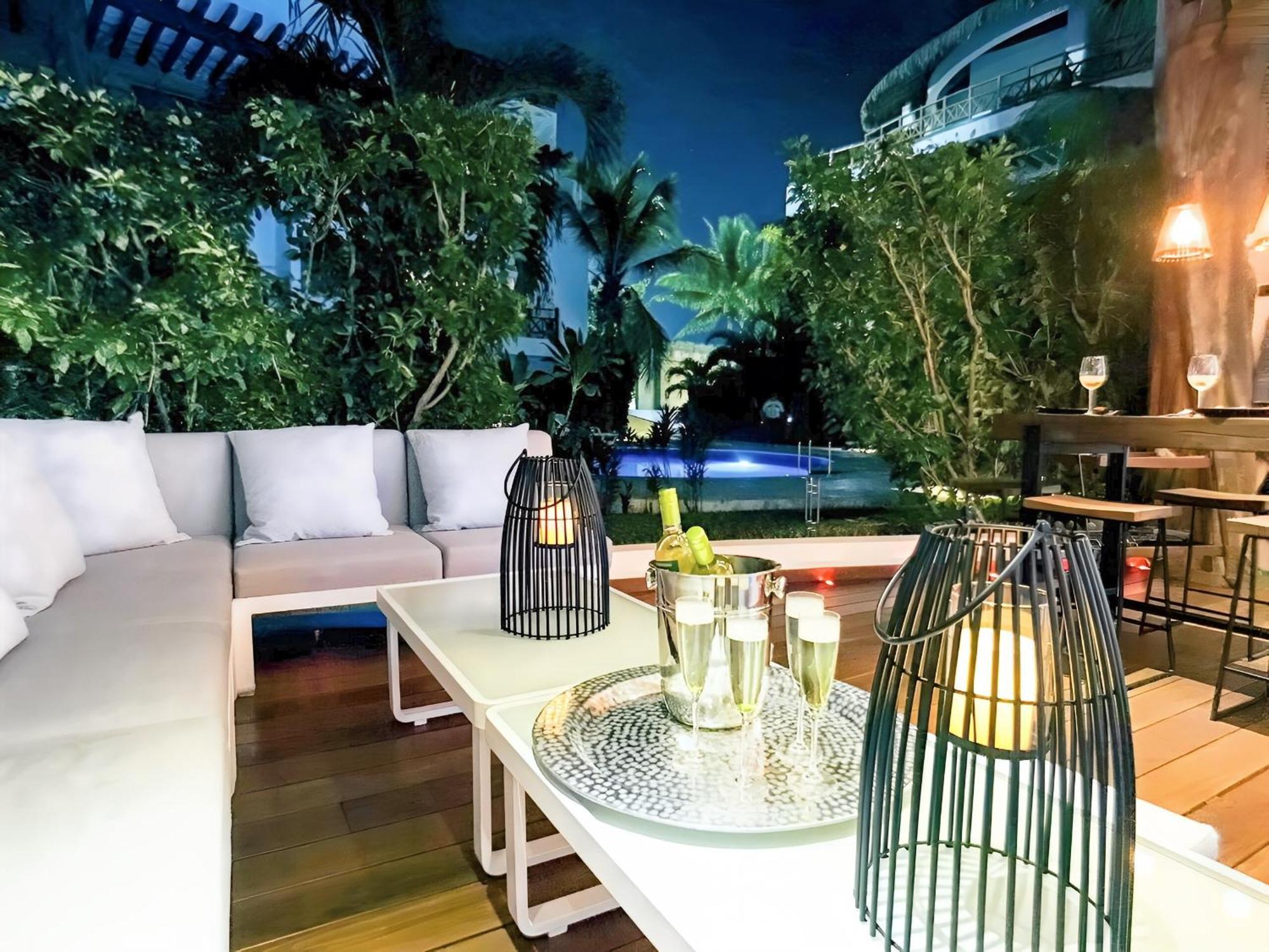 Luxury Duplex -4 Pers- 2Mn Beach&5Th Av, Pool, Gym Playa del Carmen Eksteriør bilde