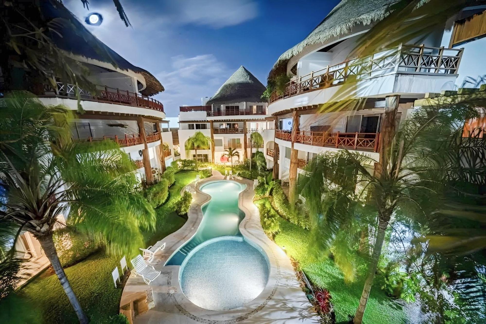 Luxury Duplex -4 Pers- 2Mn Beach&5Th Av, Pool, Gym Playa del Carmen Eksteriør bilde
