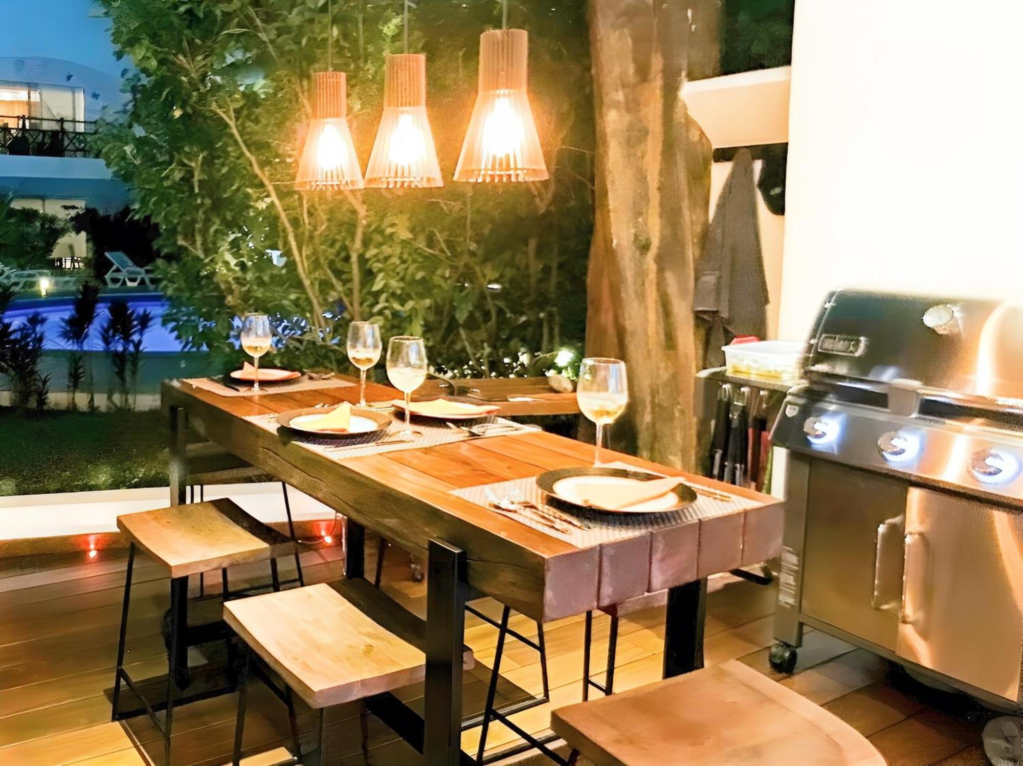 Luxury Duplex -4 Pers- 2Mn Beach&5Th Av, Pool, Gym Playa del Carmen Eksteriør bilde