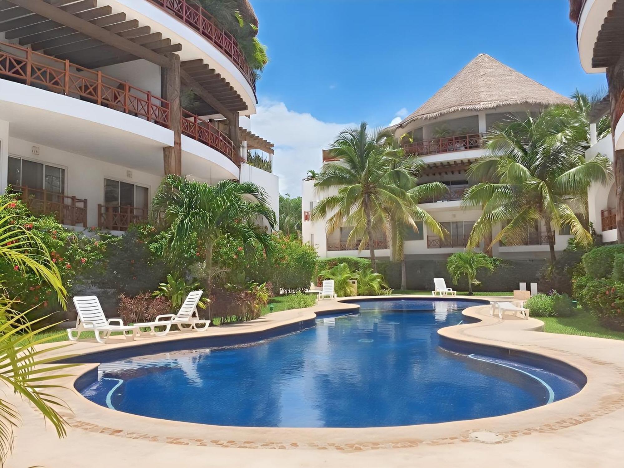 Luxury Duplex -4 Pers- 2Mn Beach&5Th Av, Pool, Gym Playa del Carmen Eksteriør bilde
