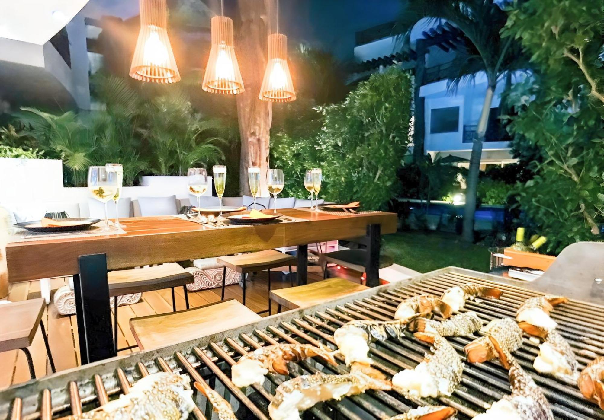 Luxury Duplex -4 Pers- 2Mn Beach&5Th Av, Pool, Gym Playa del Carmen Eksteriør bilde