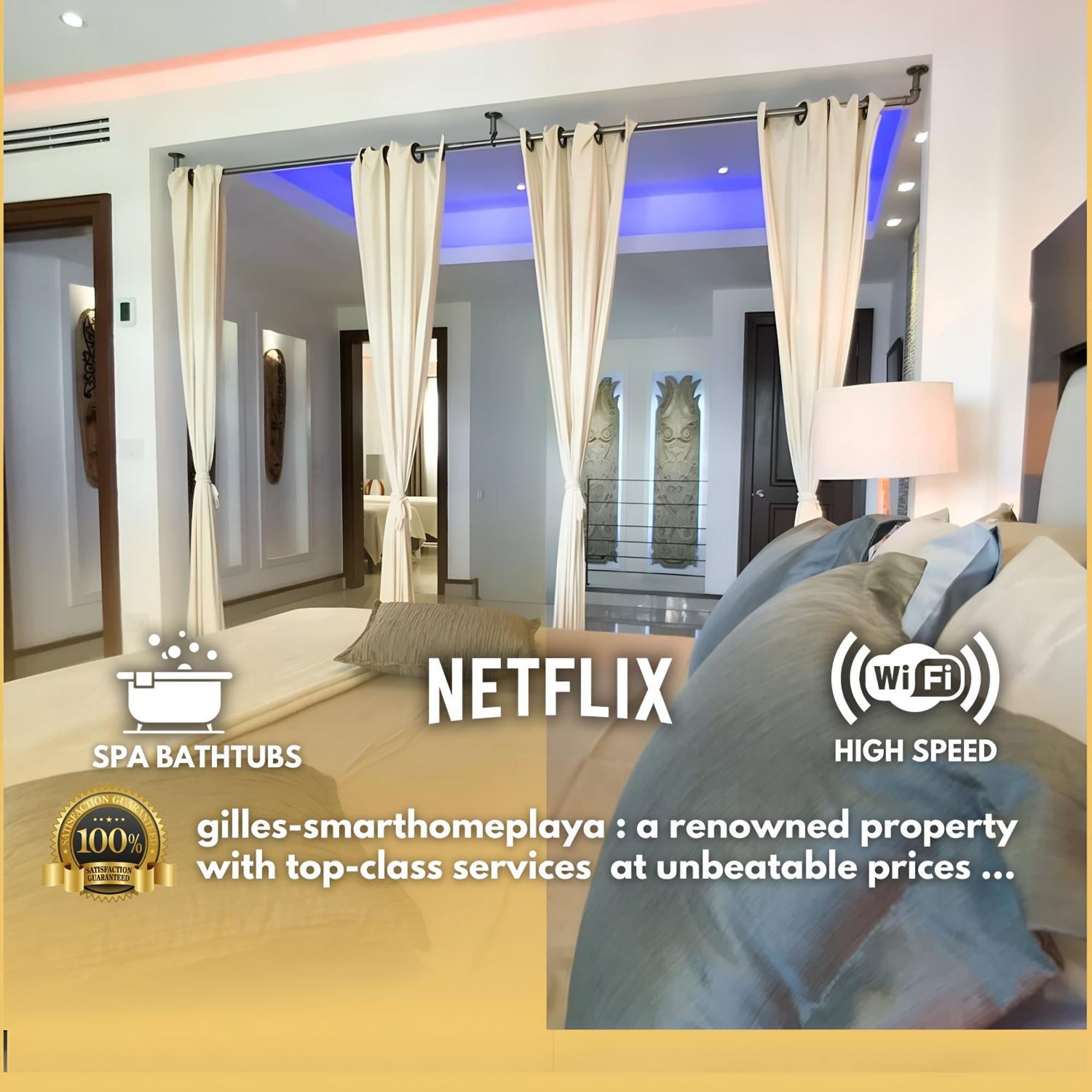 Luxury Duplex -4 Pers- 2Mn Beach&5Th Av, Pool, Gym Playa del Carmen Eksteriør bilde